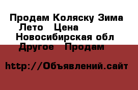 Продам Коляску Зима-Лето › Цена ­ 3 500 - Новосибирская обл. Другое » Продам   